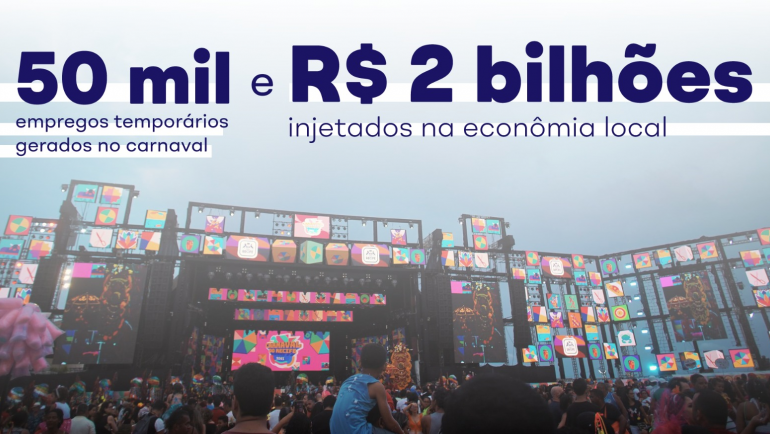Carnaval 2023 gera movimentação de R$ 2 bilhões na economia local do Recife.